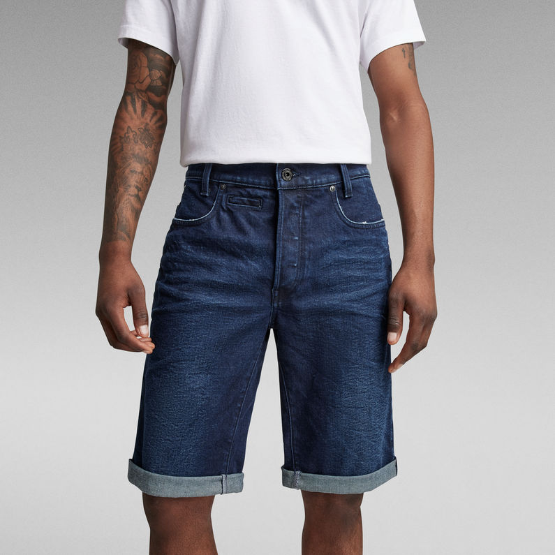 G-Star Raw - D-Staq 3D Short - Worn In Ultramarine
