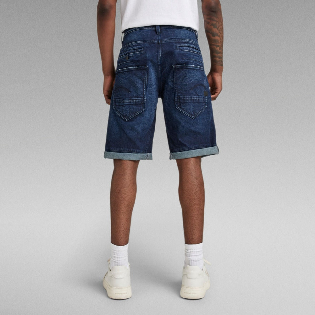 G-Star Raw - D-Staq 3D Short - Worn In Ultramarine