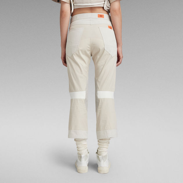 G-Star Raw - Desert Cropped Pant - Whitebait