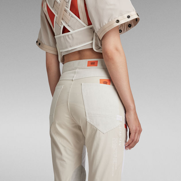 G-Star Raw - Desert Cropped Pant - Whitebait
