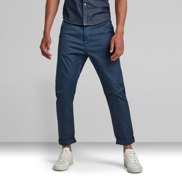 G-Star Raw 3D - - Grip Tapered Relaxed Luna Blue