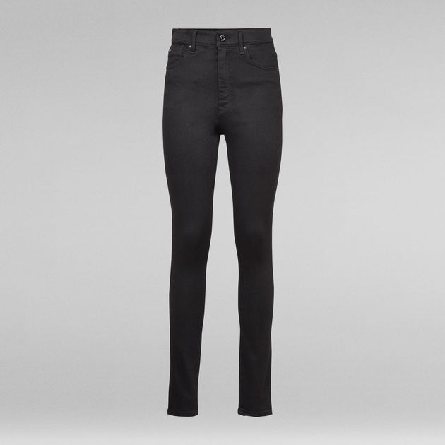 G-Star Raw - Kafey Ultra High Skinny Jean - Pitch Black