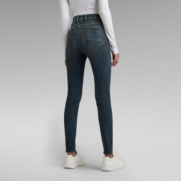 G-Star Raw - Kafey Ultra High Skinny Jean - Antic Nebulas