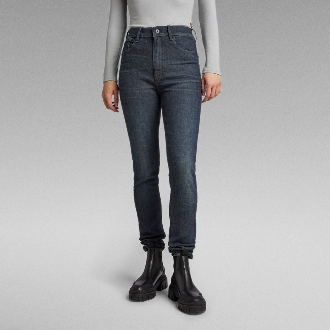 G-Star Raw - Kafey Ultra High Skinny - Worn In Nightshadow