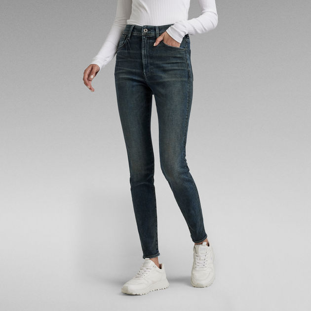 G-Star Raw - Kafey Ultra High Skinny Jean - Antic Nebulas
