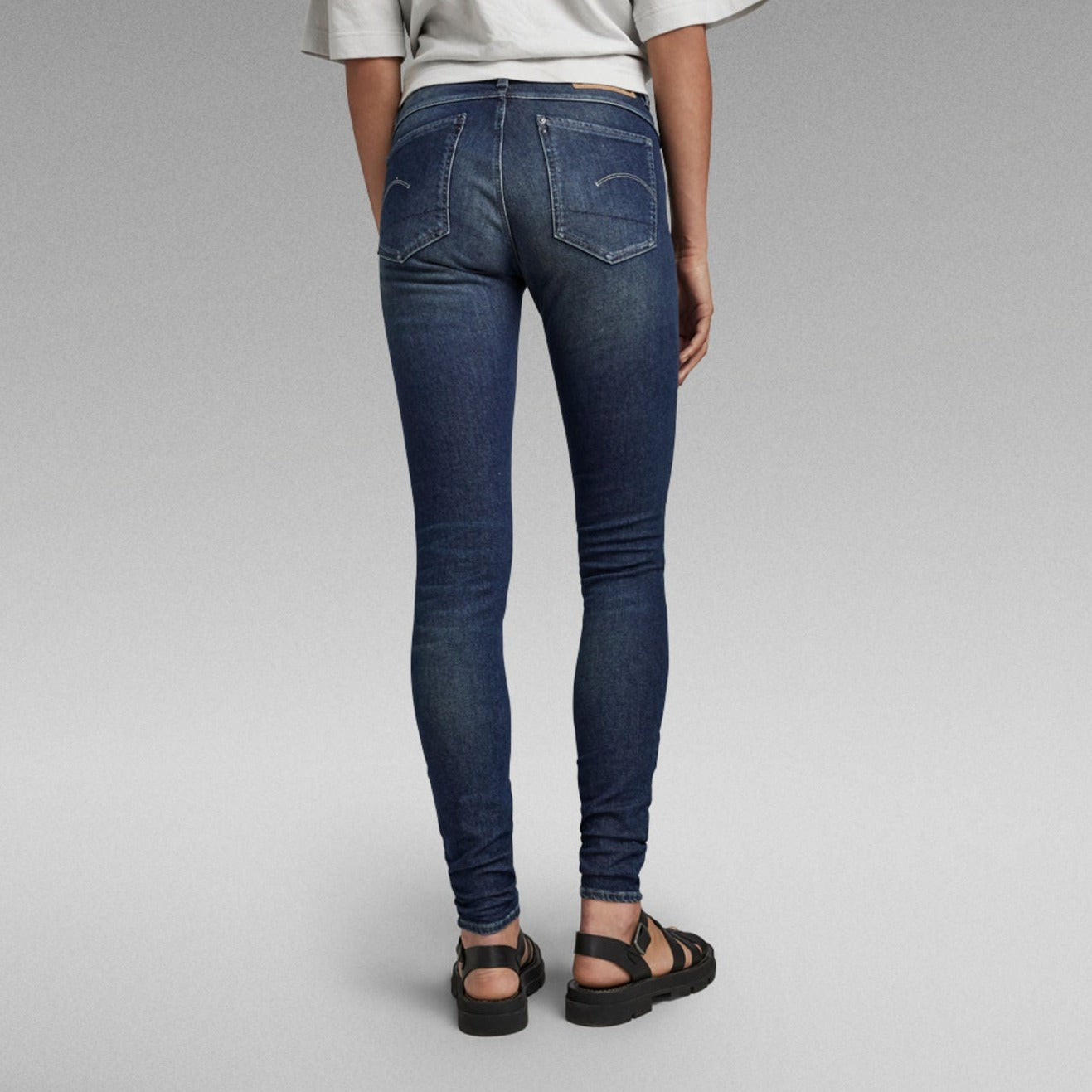 G-Star Raw - Lhana Skinny Jean - Antique Forest Blue