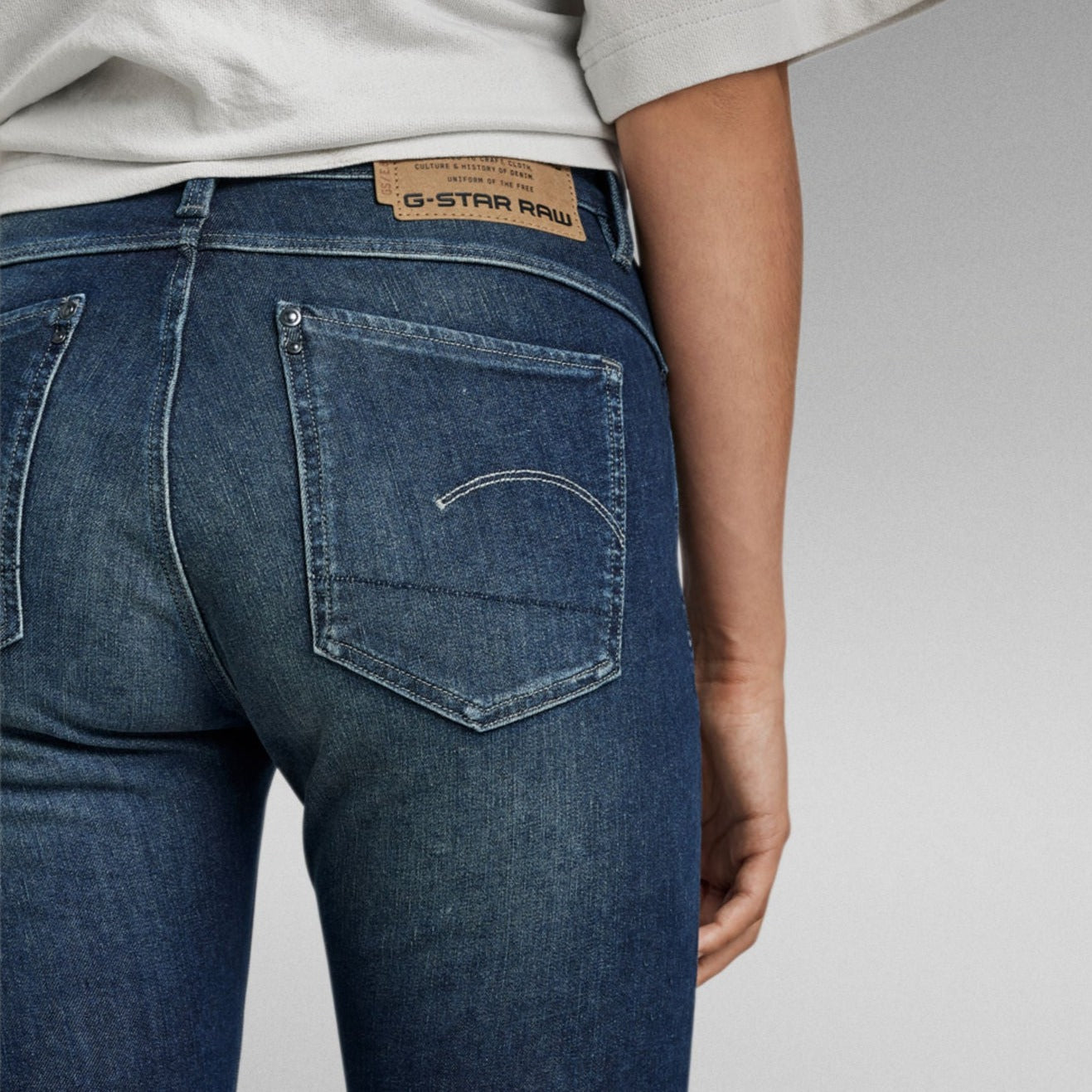 G-Star Raw - Lhana Skinny Jean - Antique Forest Blue
