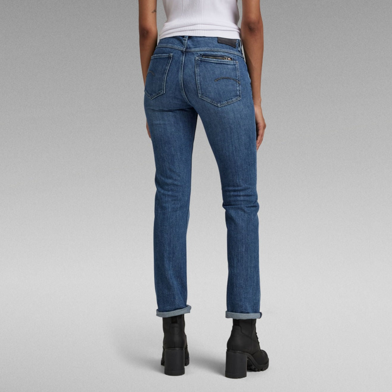 G-Star Raw - Noxer Straight Jean - Faded Capri