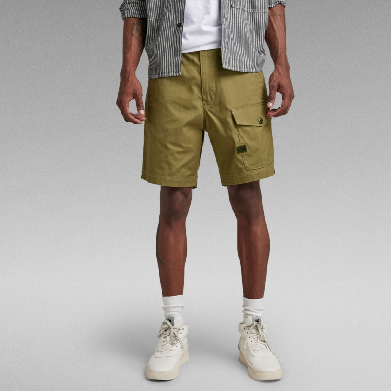 G-Star Raw - Sport Trainer Short - Smoke Olive
