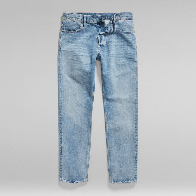 G-Star Raw - Triple A Regular Straight Jean - Sun Faded Air Force Blue