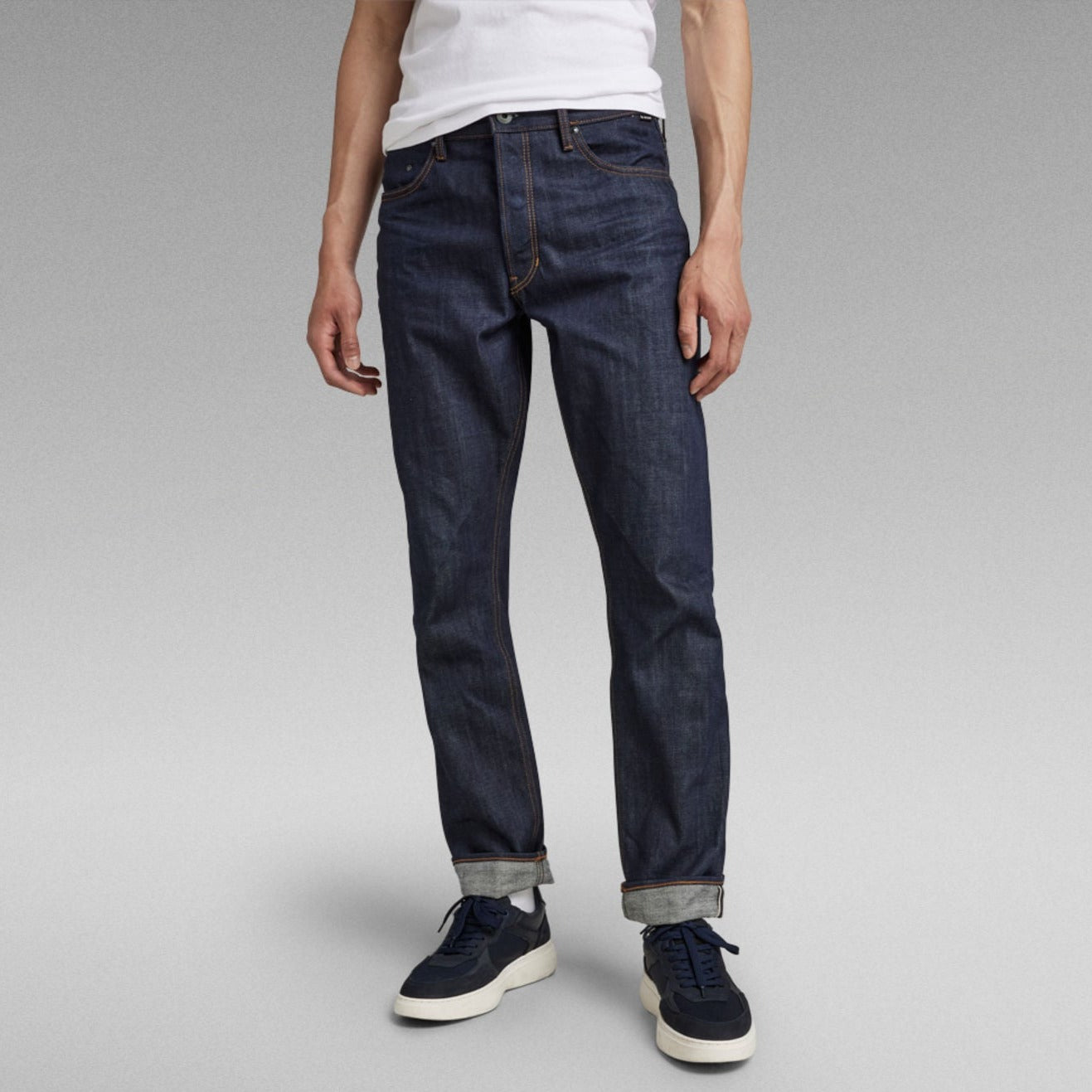 Triple A Regular Straight Jeans, Light blue