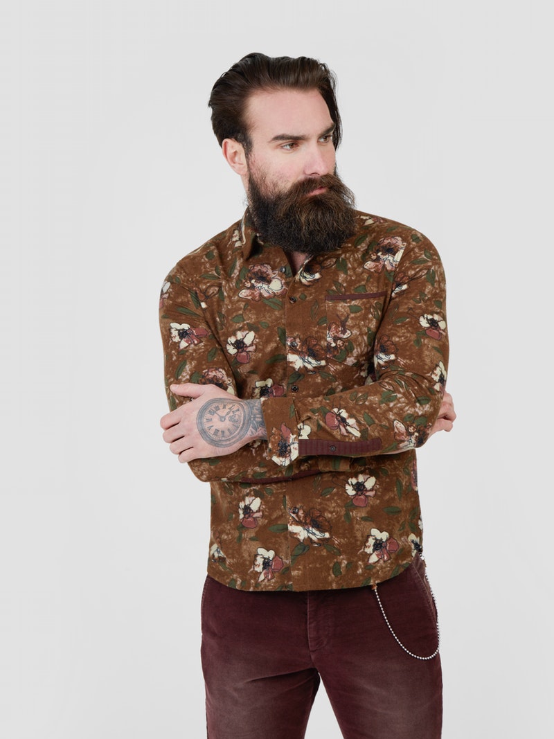 Pearly King - Hue Shirt - Olive