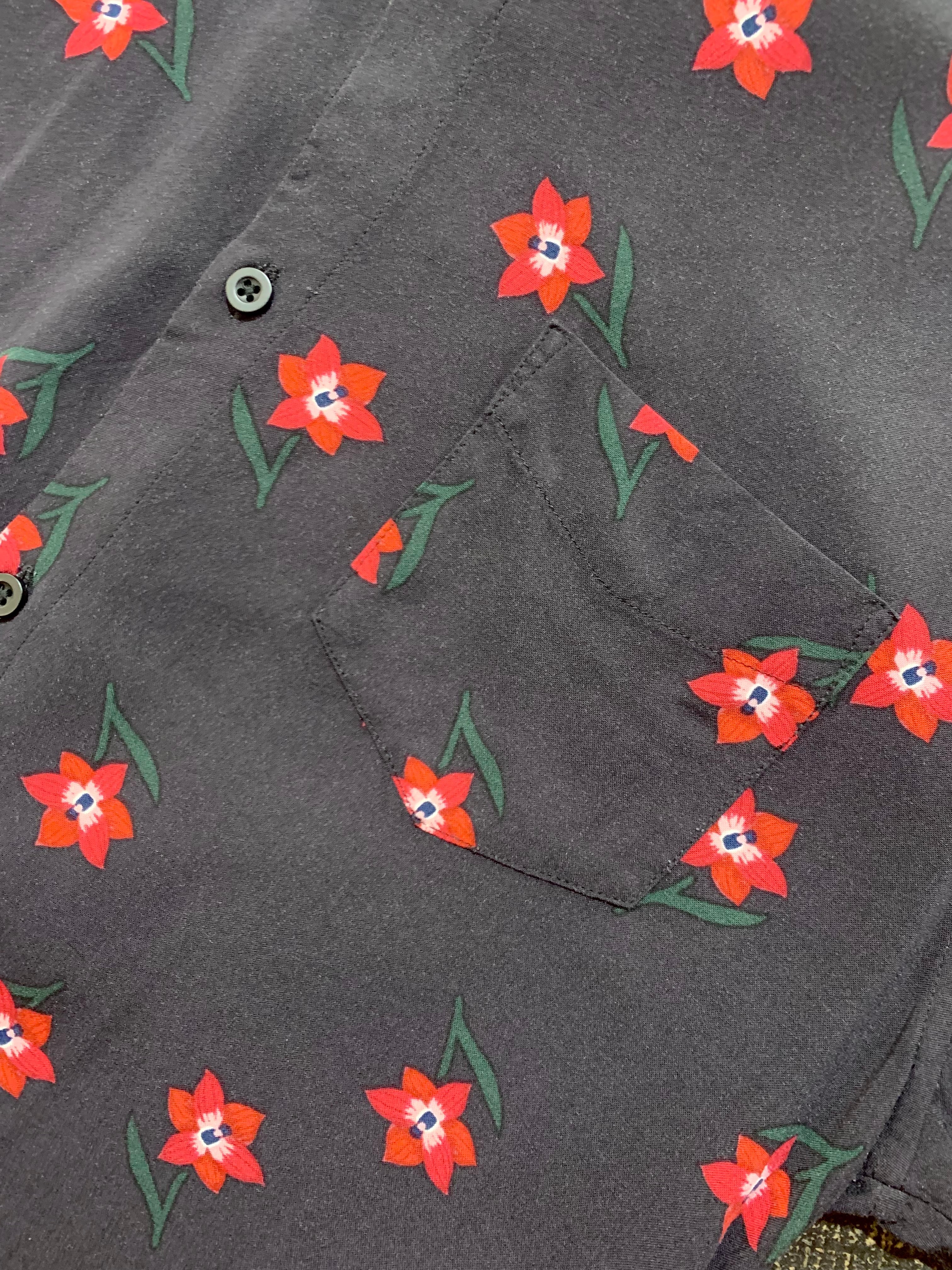 Zanerobe - Dark Tropic SS Shirt - Black