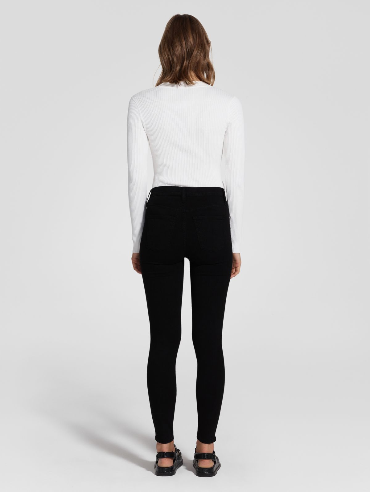 Nobody - Cult Skinny Ankle Jean - Powerblack