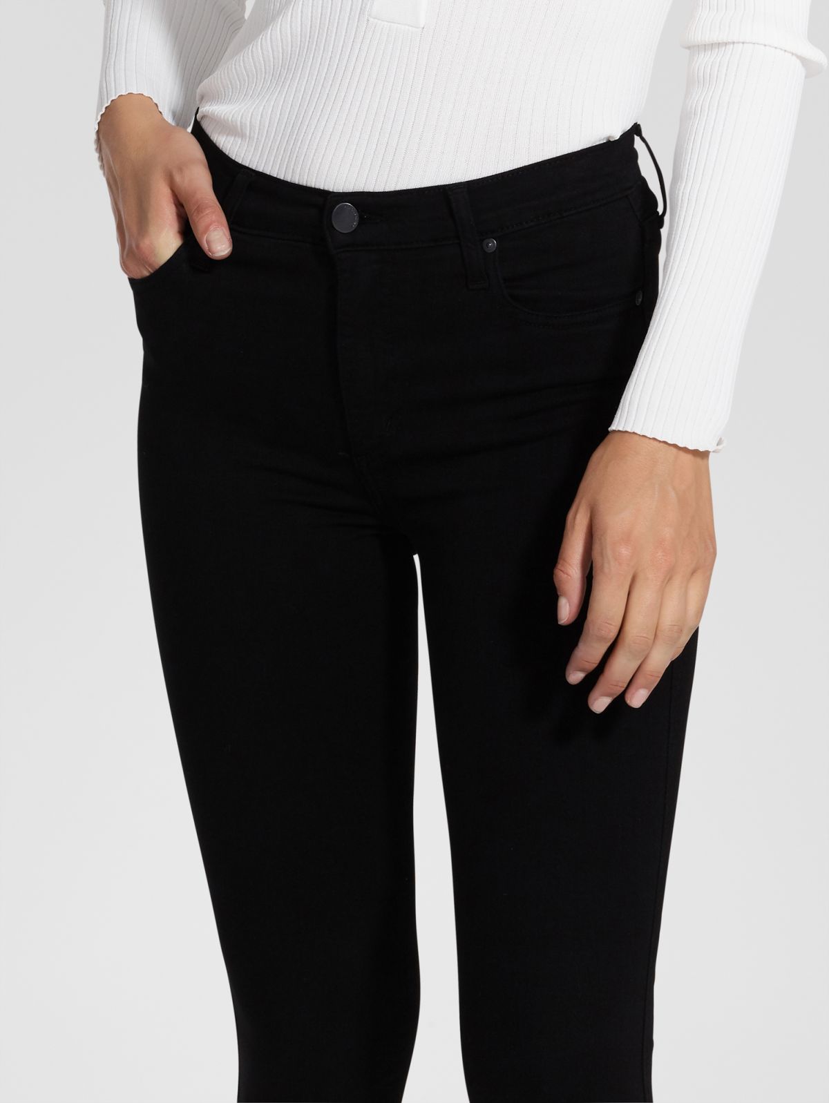 Nobody - Cult Skinny Ankle Jean - Powerblack