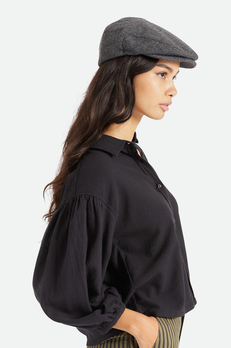 Brixton - Hooligan Snap Cap - Grey/Black