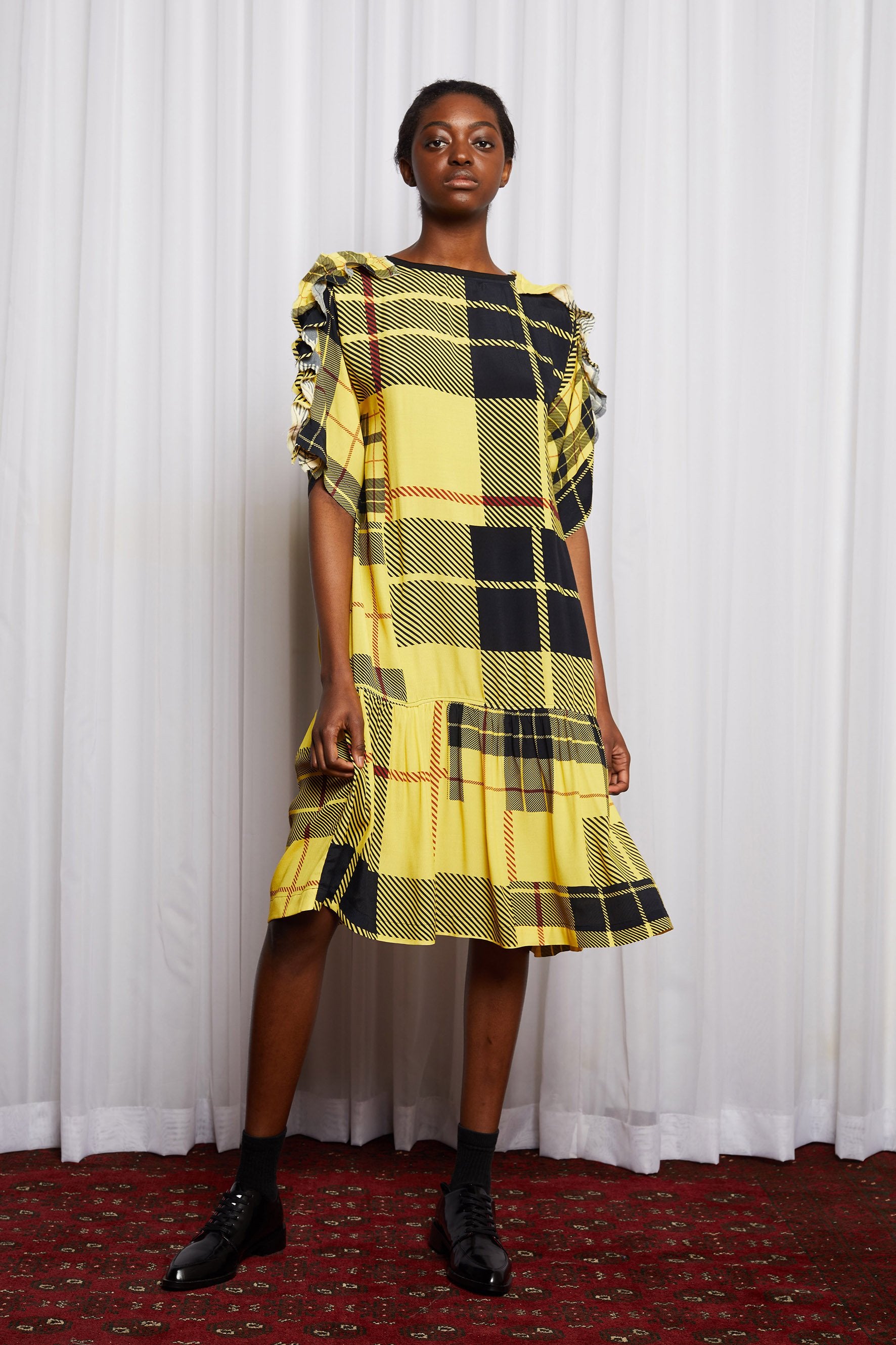 Dreamscape Check Dress-