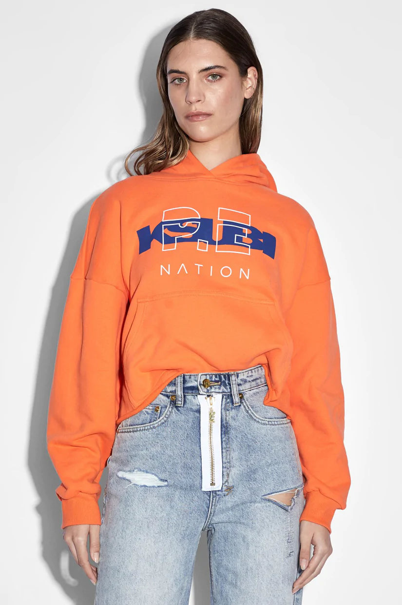 Ksubi - Ksubi X P.E Nation Hoodie - Shocking Orange