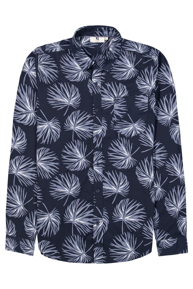Garcia - Eider LS Shirt - Dark Moon
