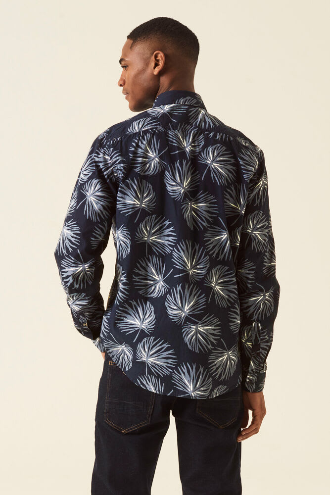 Garcia - Eider LS Shirt - Dark Moon
