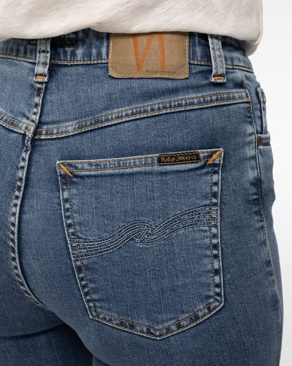 Nudie - Hightop Tilde Jean - Blue Sun