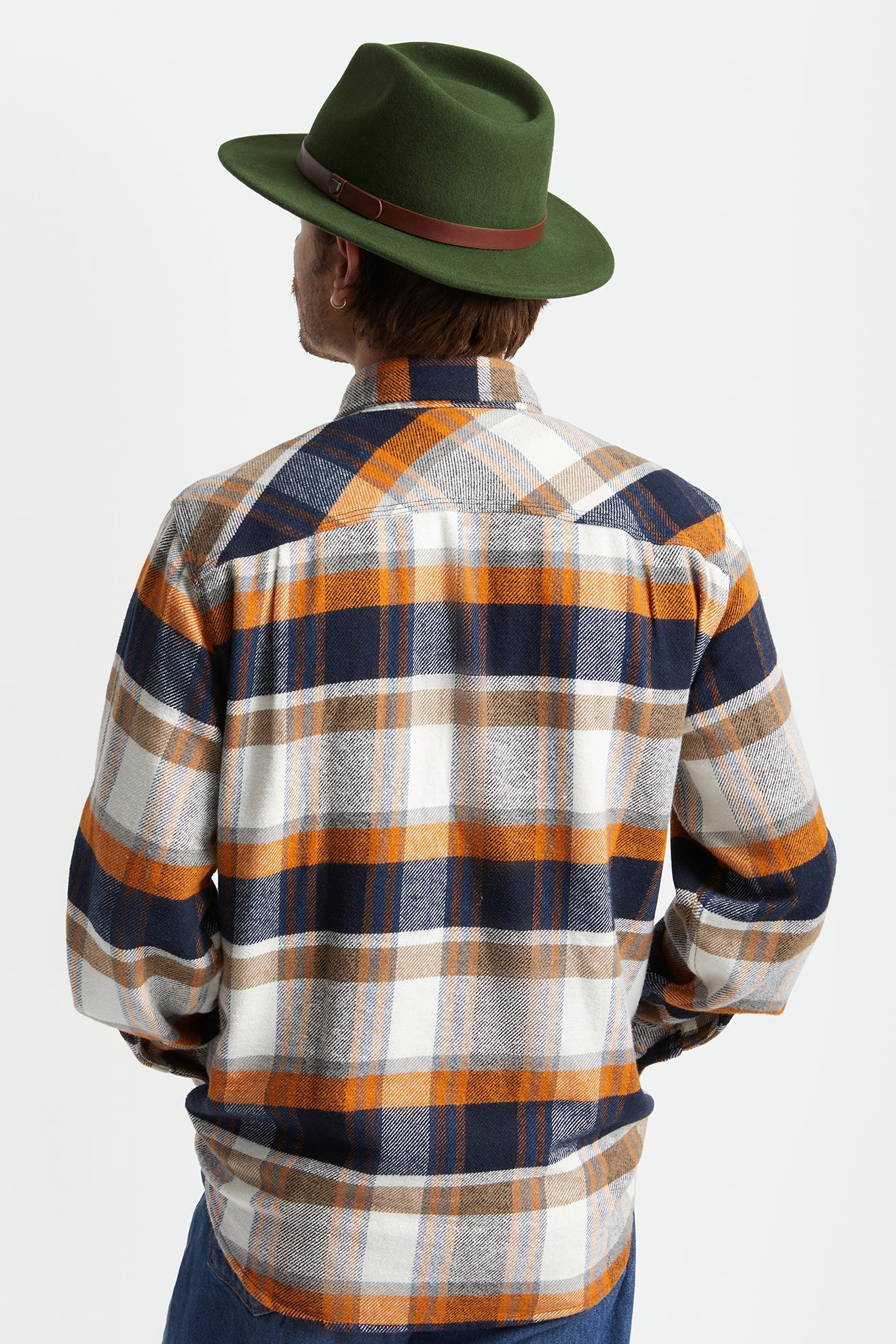 Brixton - Messer Fedora - Moss