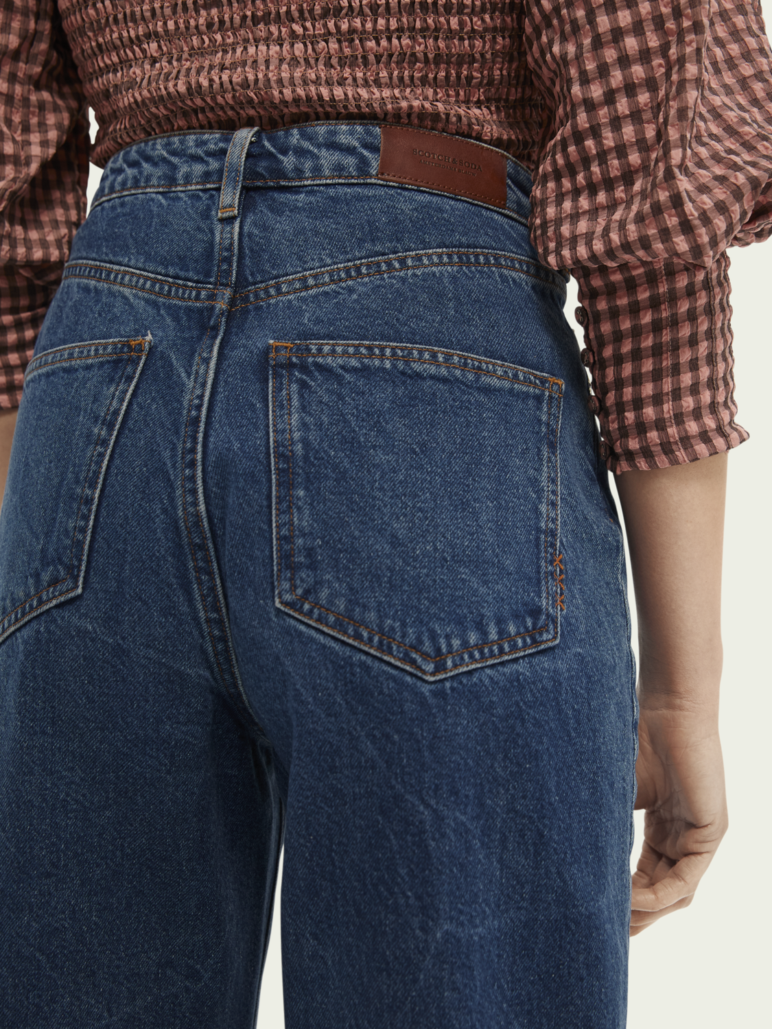 Maison Scotch - High Rise Balloon Leg Jean - Magic Dust