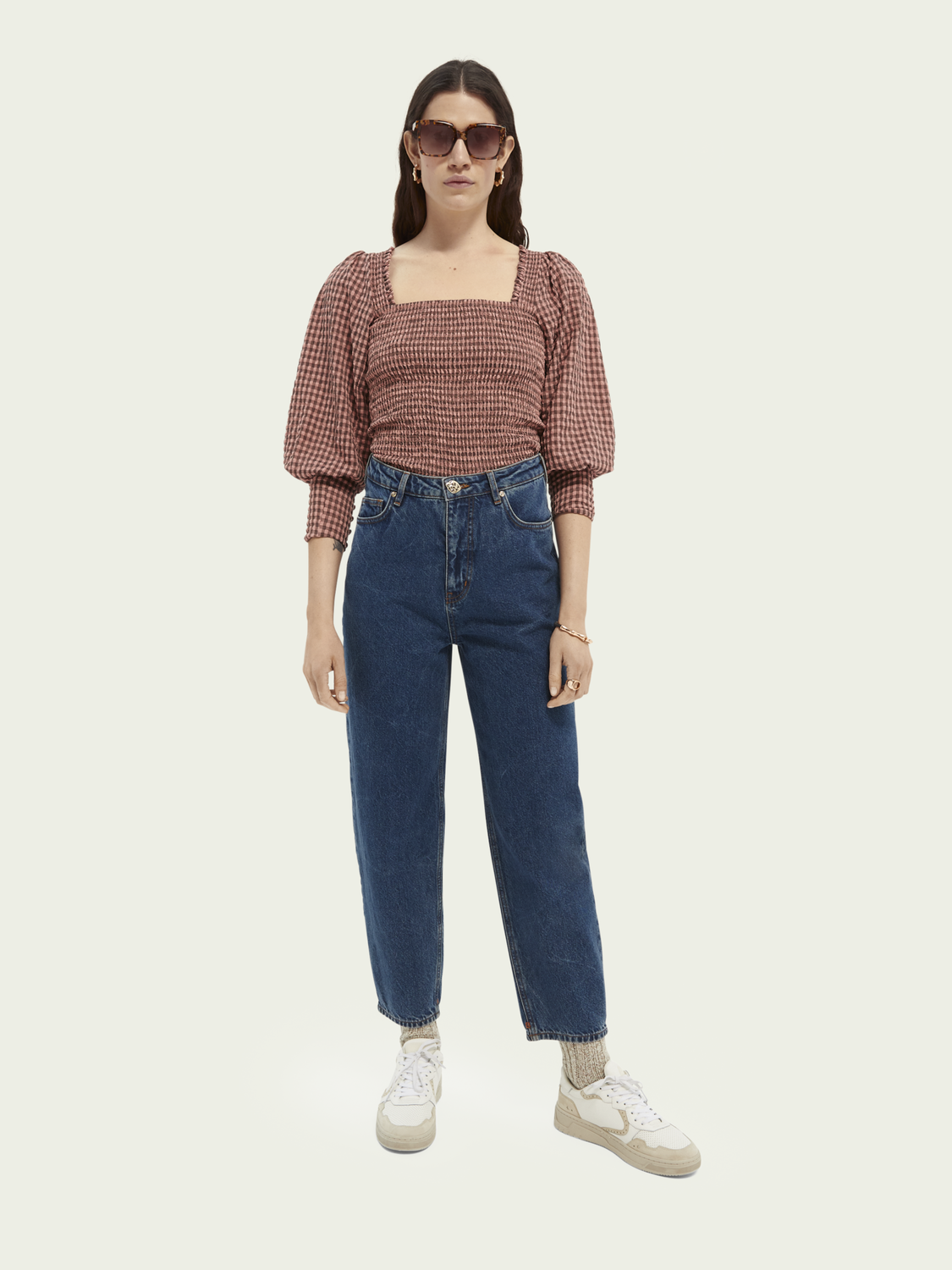 Maison Scotch - High Rise Balloon Leg Jean - Magic Dust