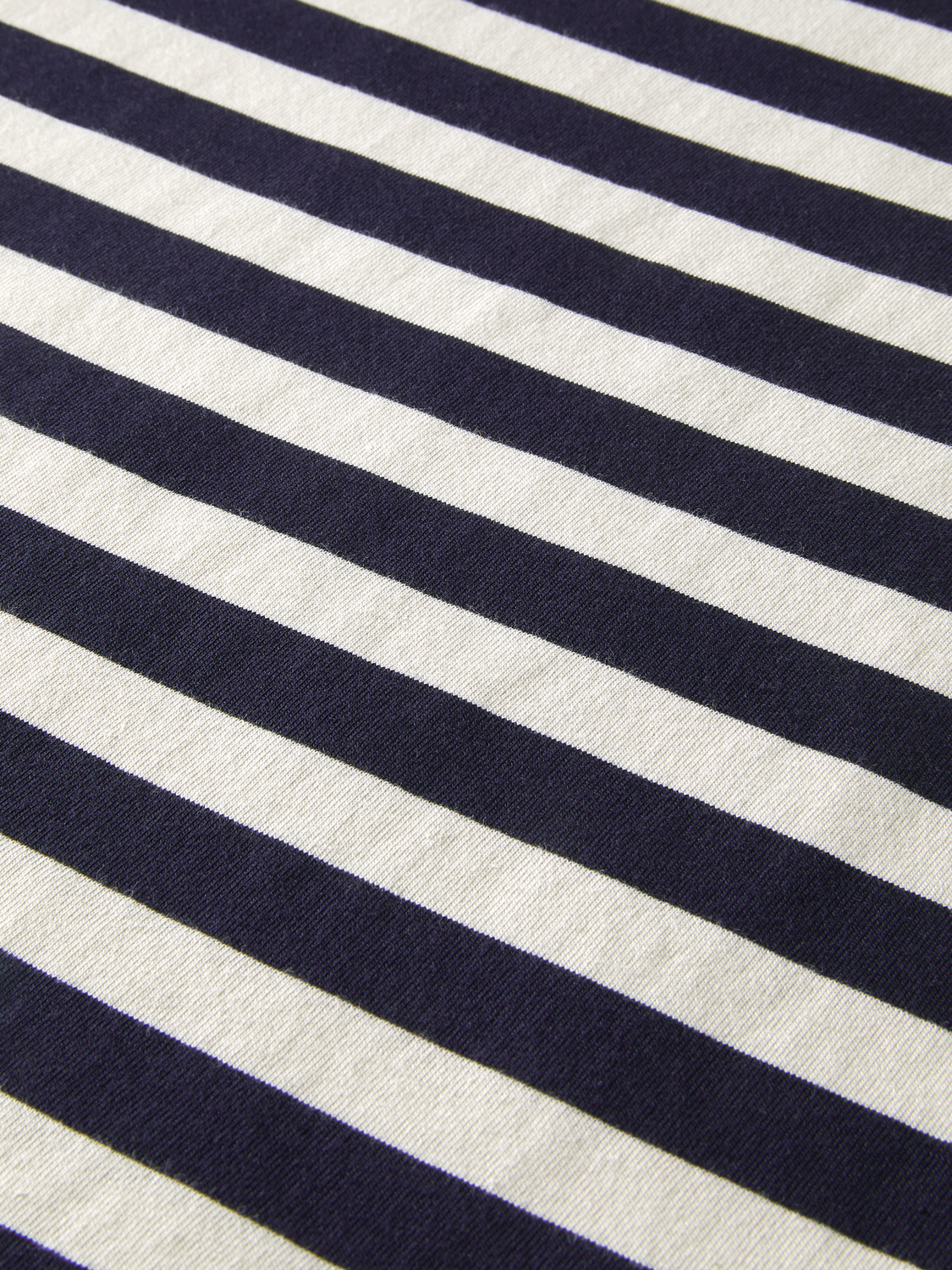 Maison Scotch - Classic LS Tee - Navy/White