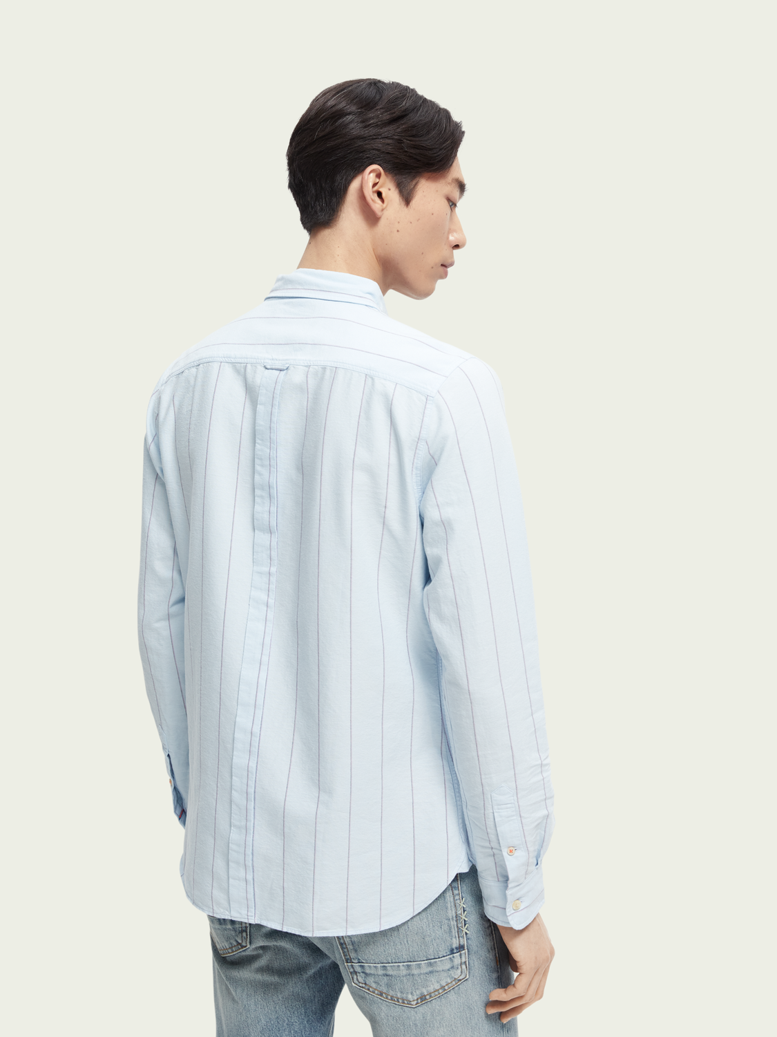 Scotch & Soda - Oxford LS Shirt - Sky Blue