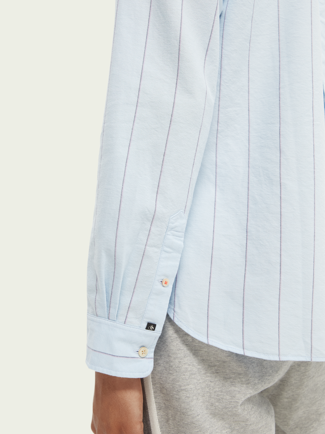 Scotch & Soda - Oxford LS Shirt - Sky Blue