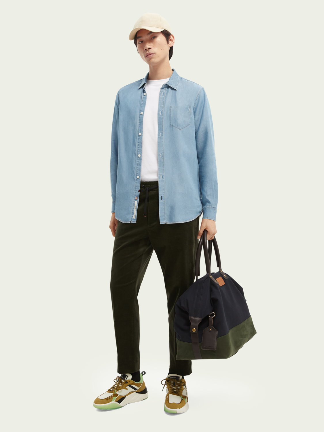 Scotch & Soda - Fresh 50's Shade Shirt - Fifties Blue
