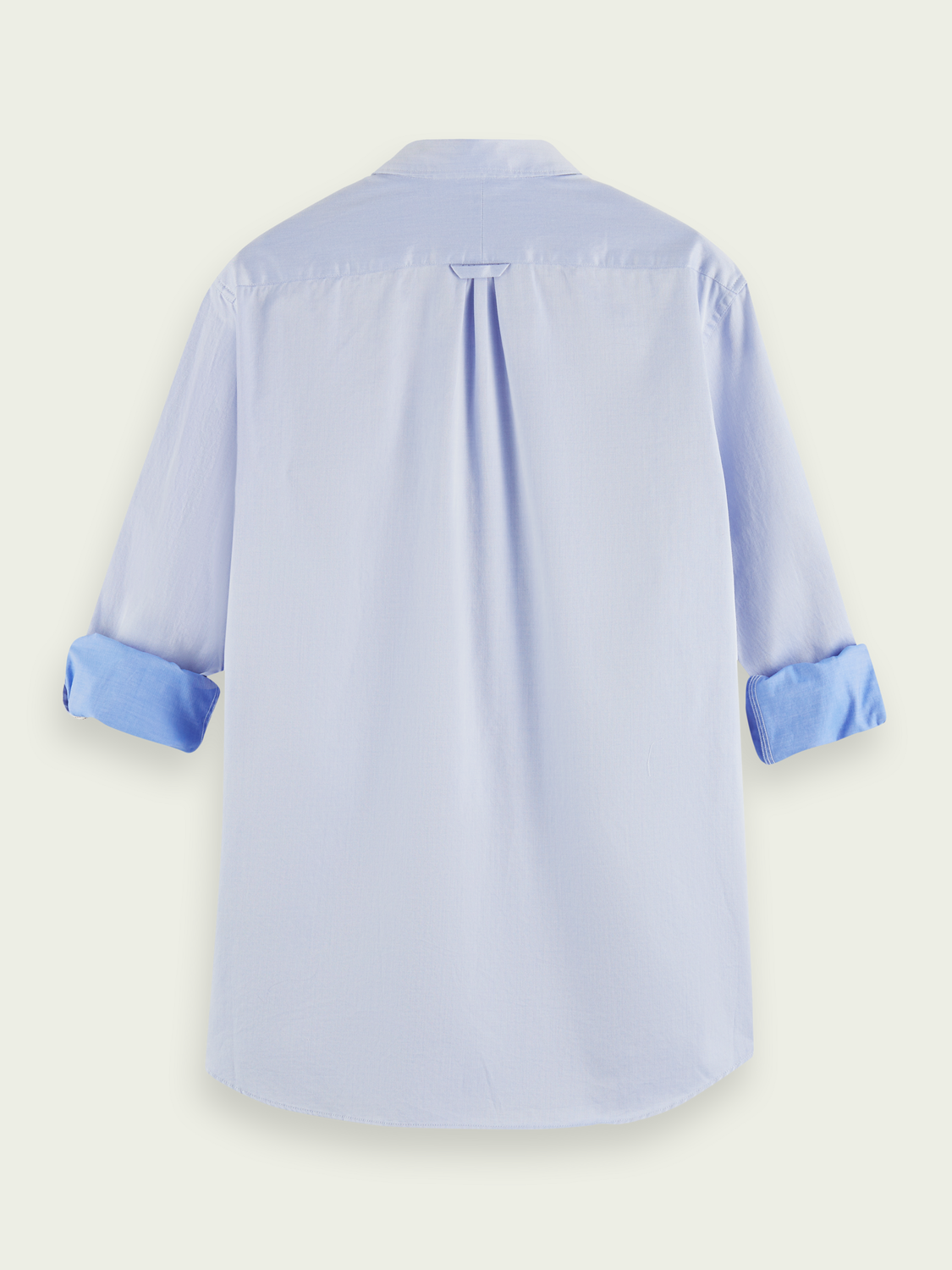Scotch & Soda - Two Tone LS Reg Fit Shirt - Blue