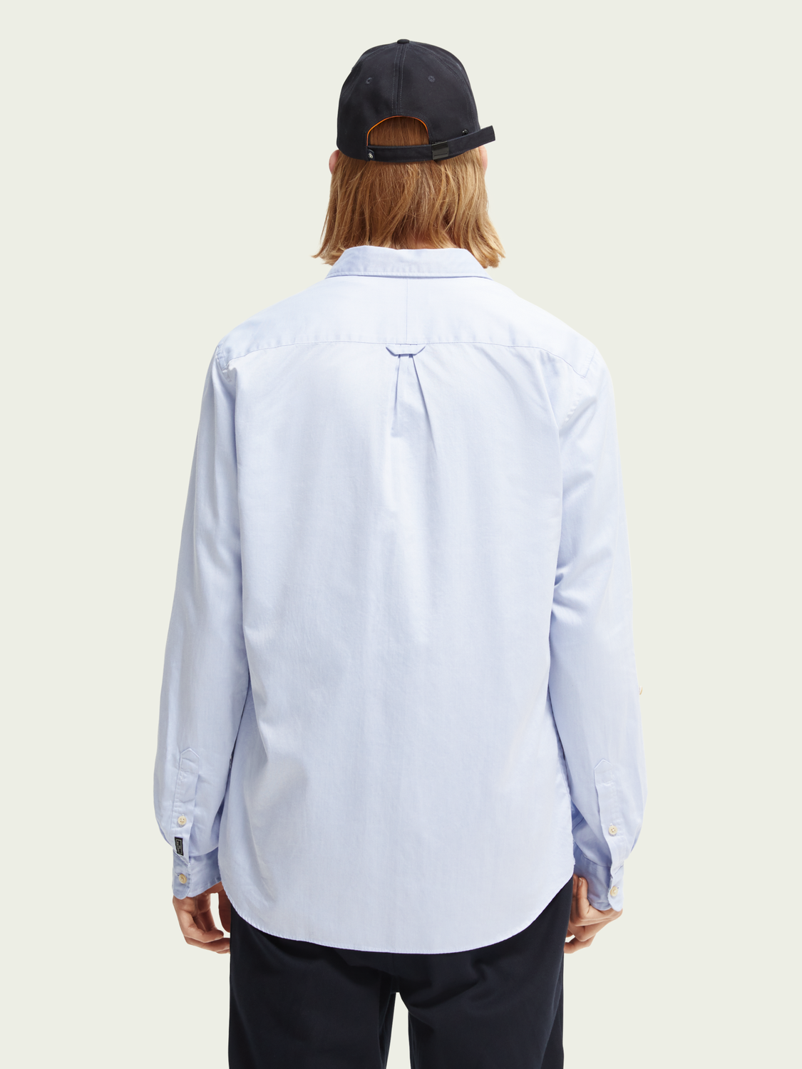 Scotch & Soda - Two Tone LS Reg Fit Shirt - Blue