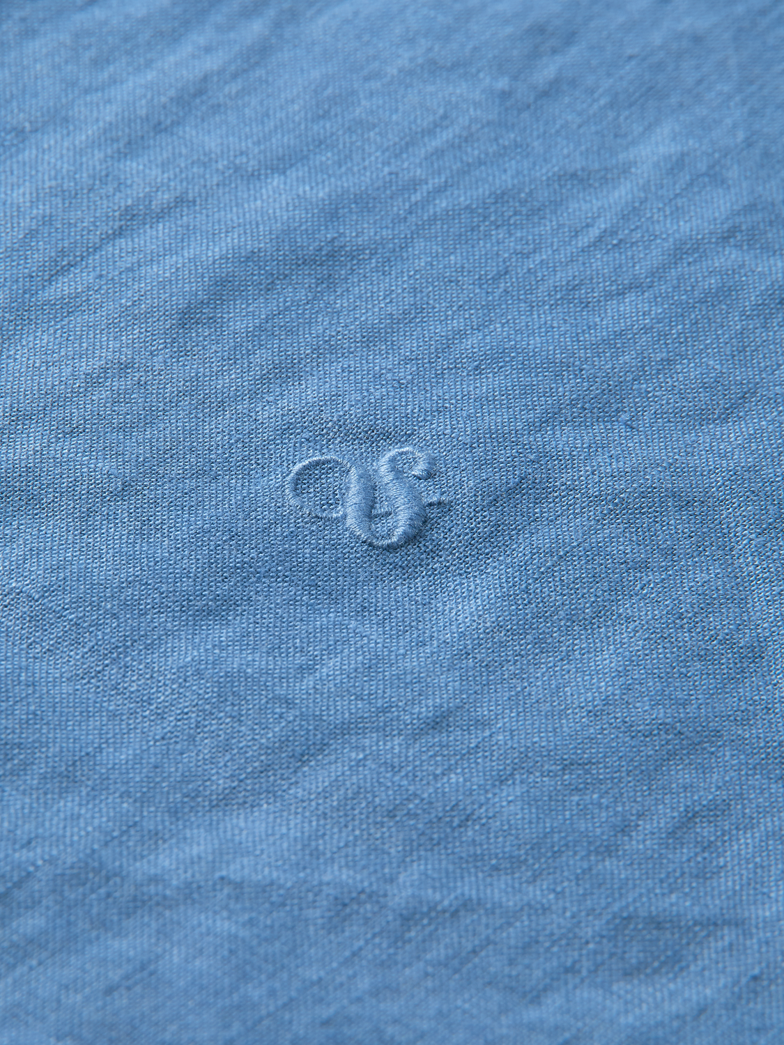 Scotch & Soda - Regular Fit Garment Dyed Linen Shirt - Blue