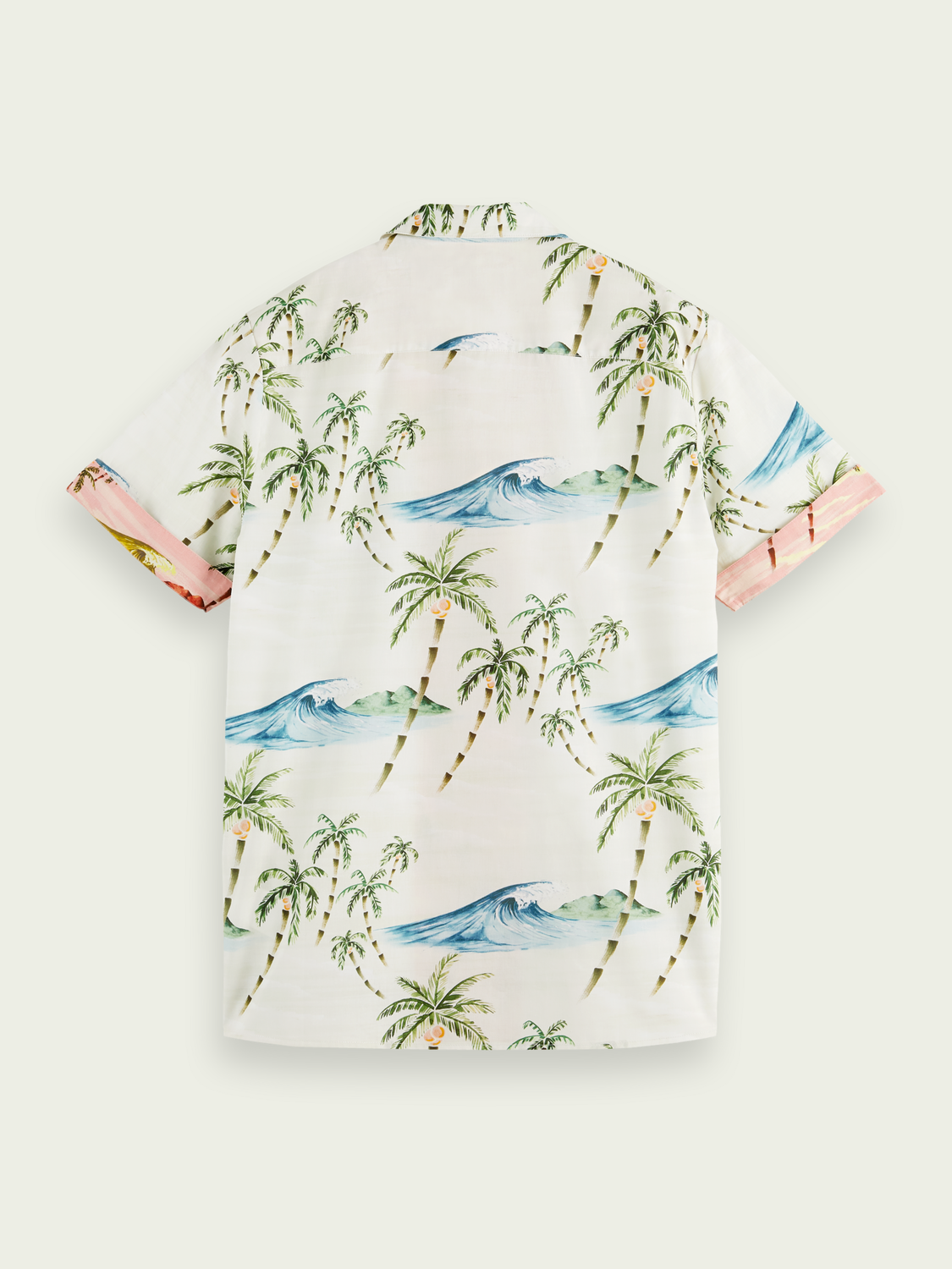 Scotch & Soda - Printed Hawaiian SS Shirt - Multi