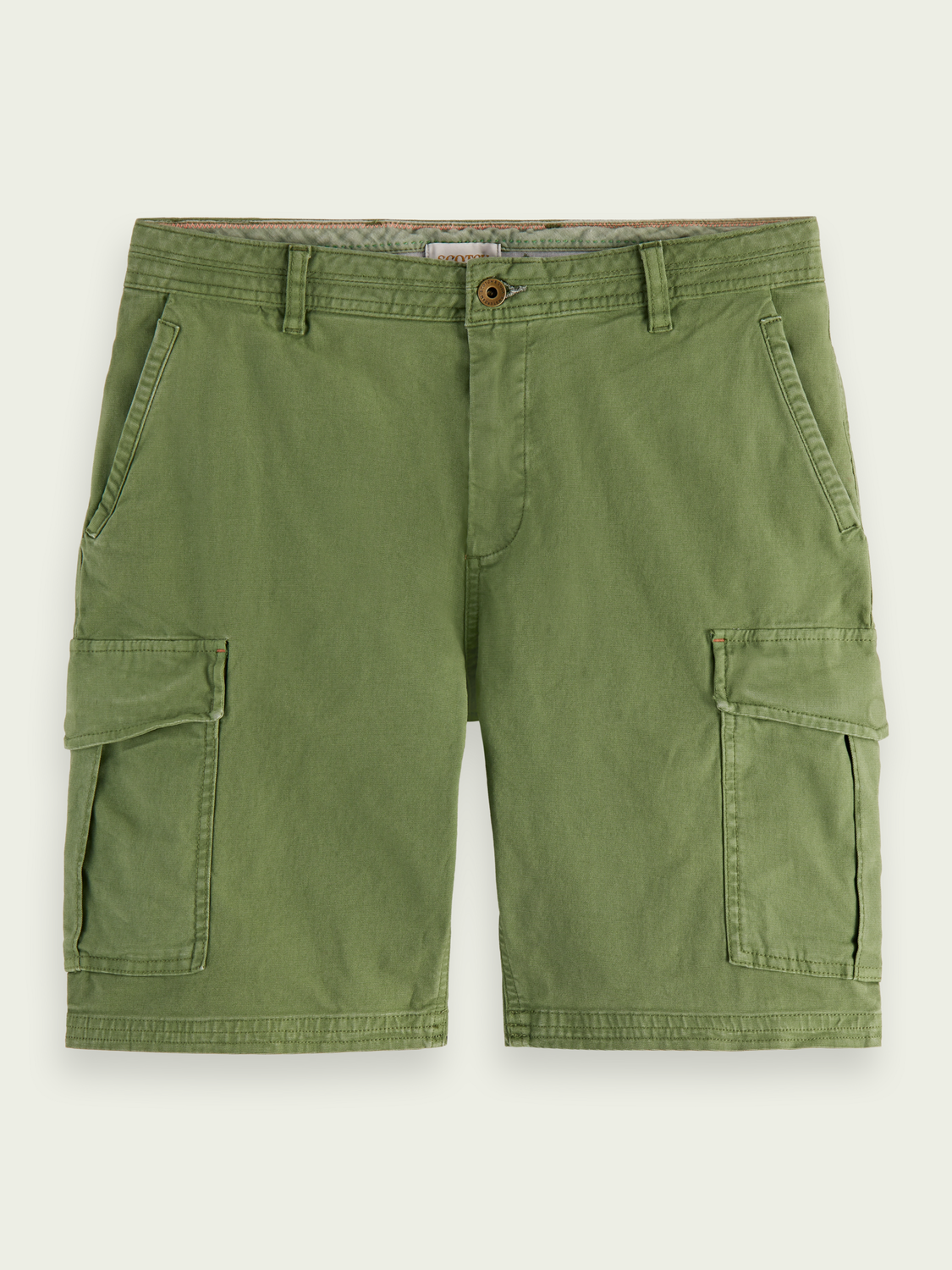 Scotch & Soda - Fave Garment Dyed Cargo Short - Army