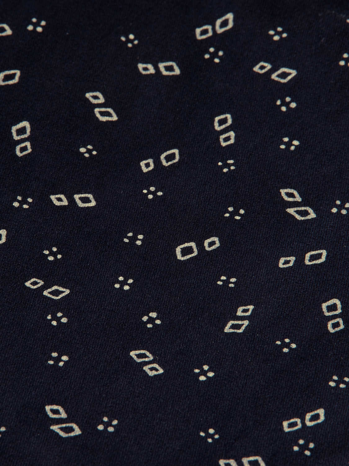 Scotch & Soda - Stuart Printed Pima Cotton Short - Night Diamond