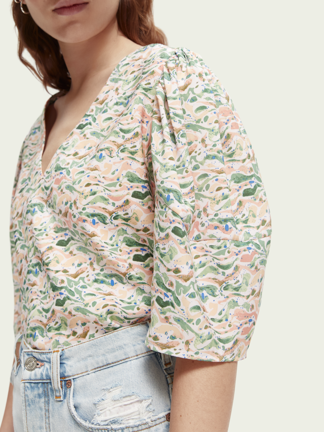 Maison Scotch - Tunic Top - Multi