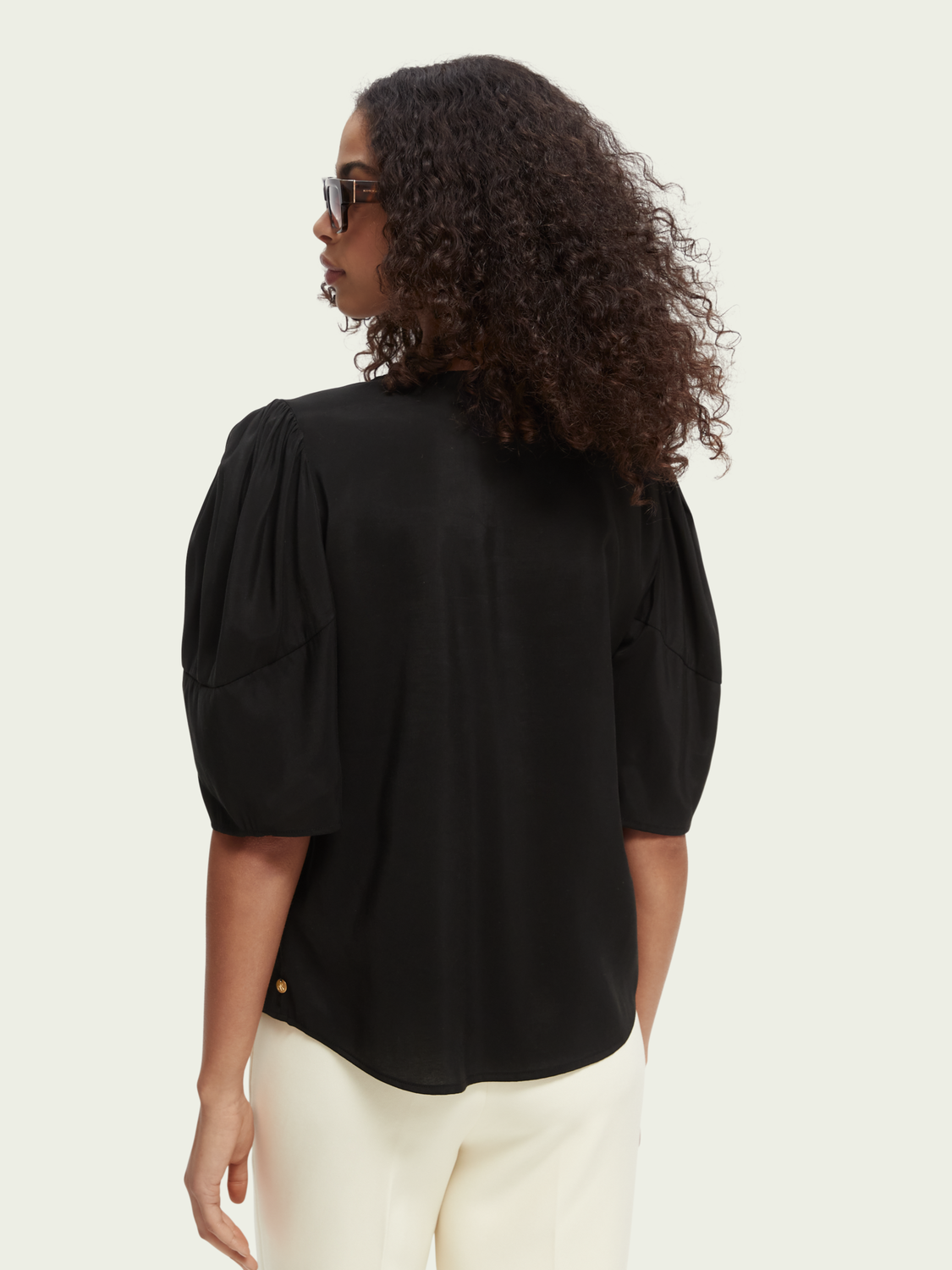 Maison Scotch - Tunic Top - Black