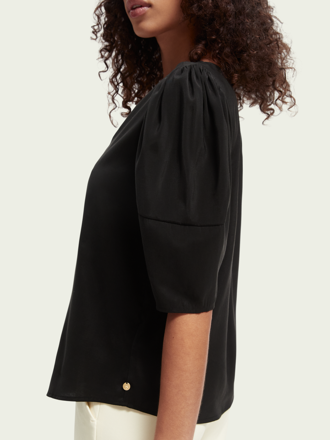 Maison Scotch - Tunic Top - Black
