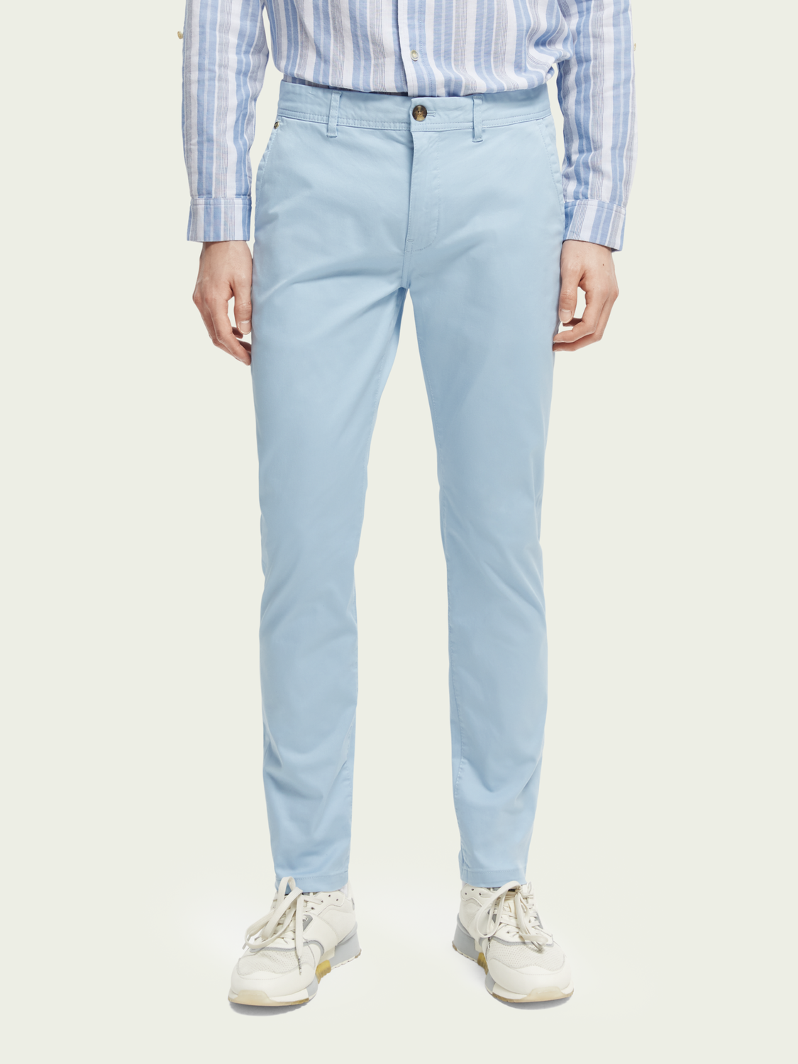 Scotch & Soda - Mott Super Slim Fit Chino - Blue