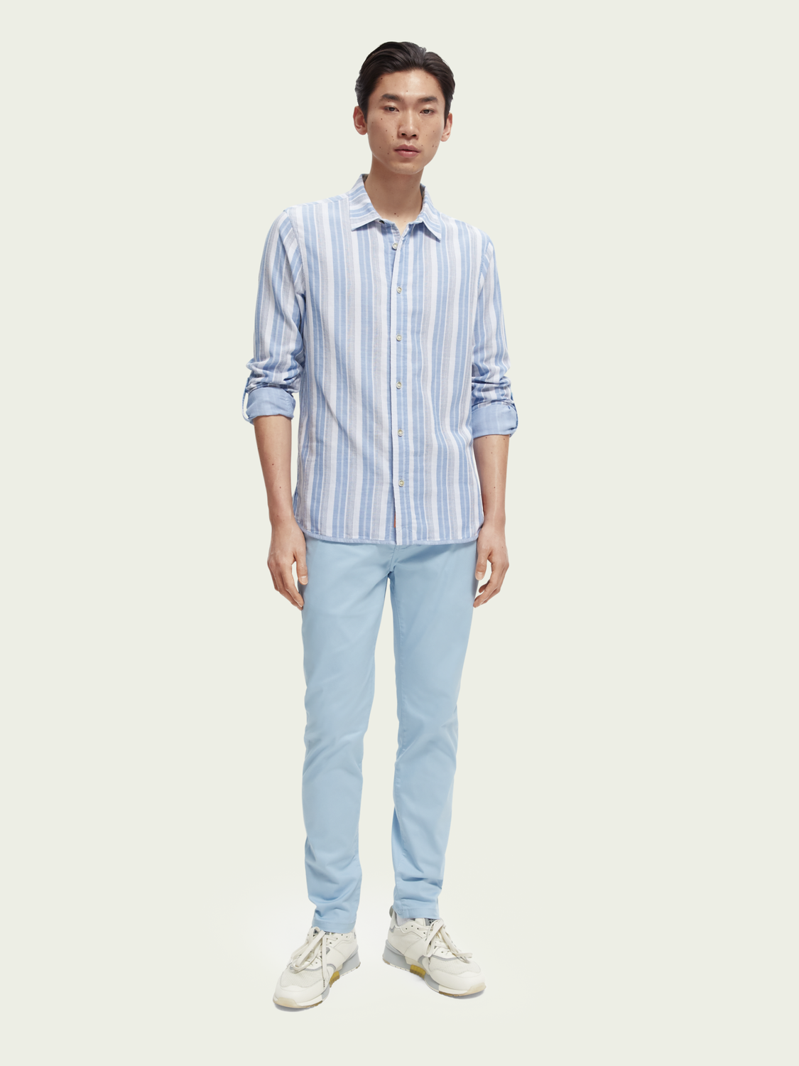 Scotch & Soda - Mott Super Slim Fit Chino - Blue