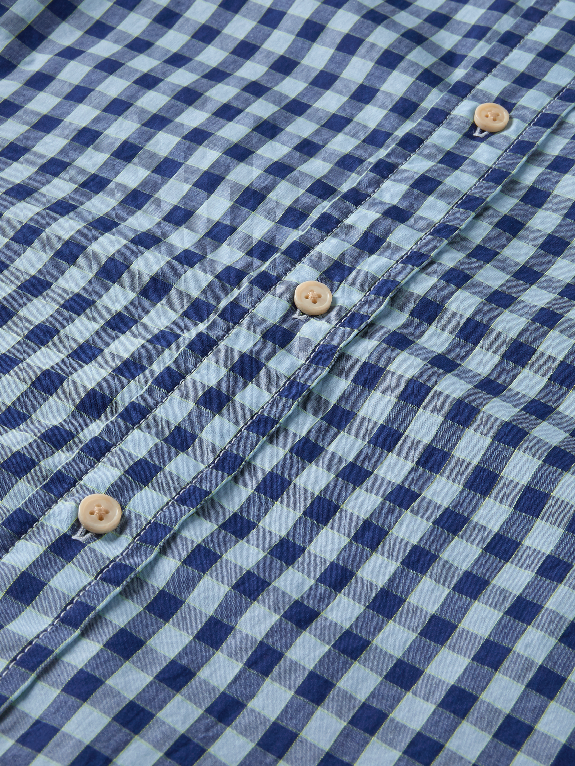 Scotch & Soda - BB-Checked Shirt - Blue