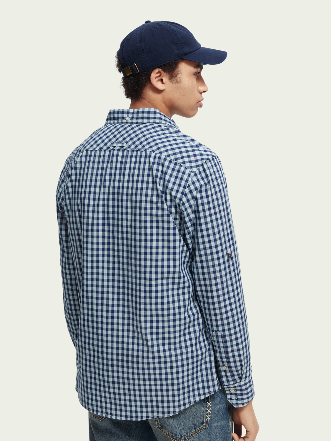 Scotch & Soda - BB-Checked Shirt - Blue