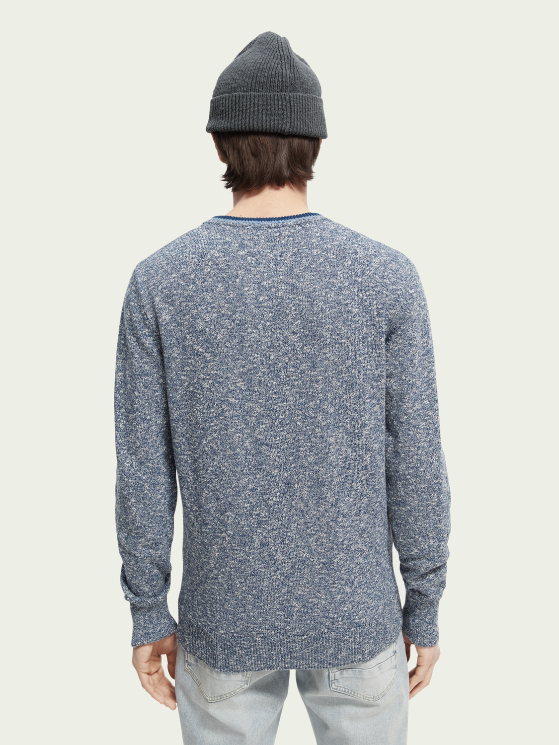 Scotch & Soda - Melange Pullover - Cosmos Blue Melange