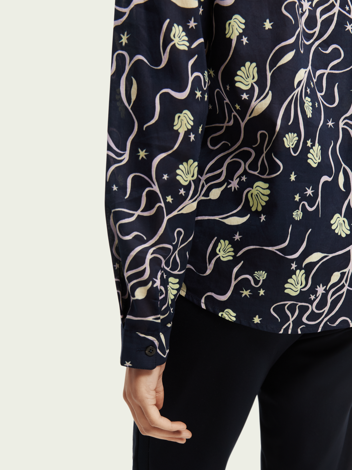Maison Scotch - Regular Fit Shirt - Navy Multi