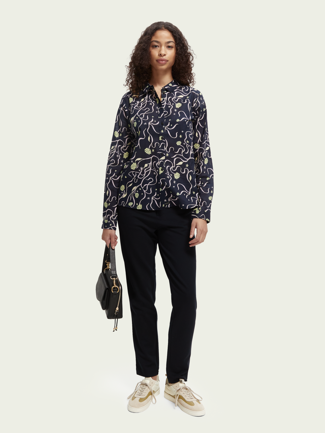 Maison Scotch - Regular Fit Shirt - Navy Multi