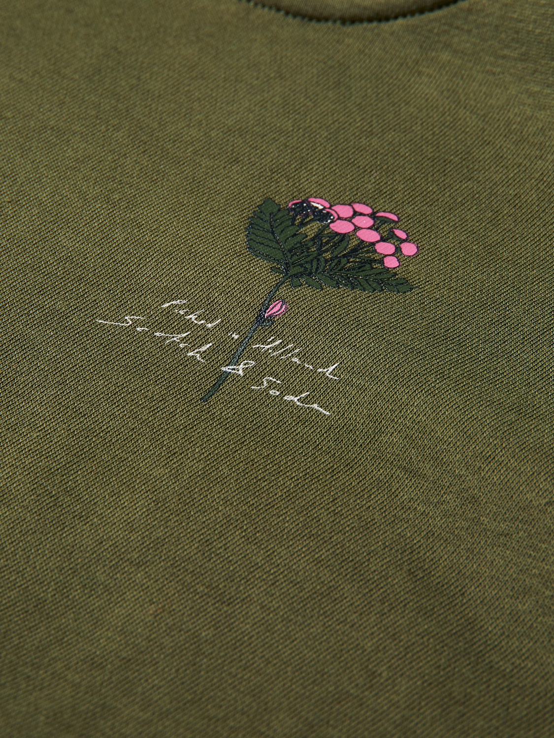 Maison Scotch - Regular Fit Crewneck - Winter Moss