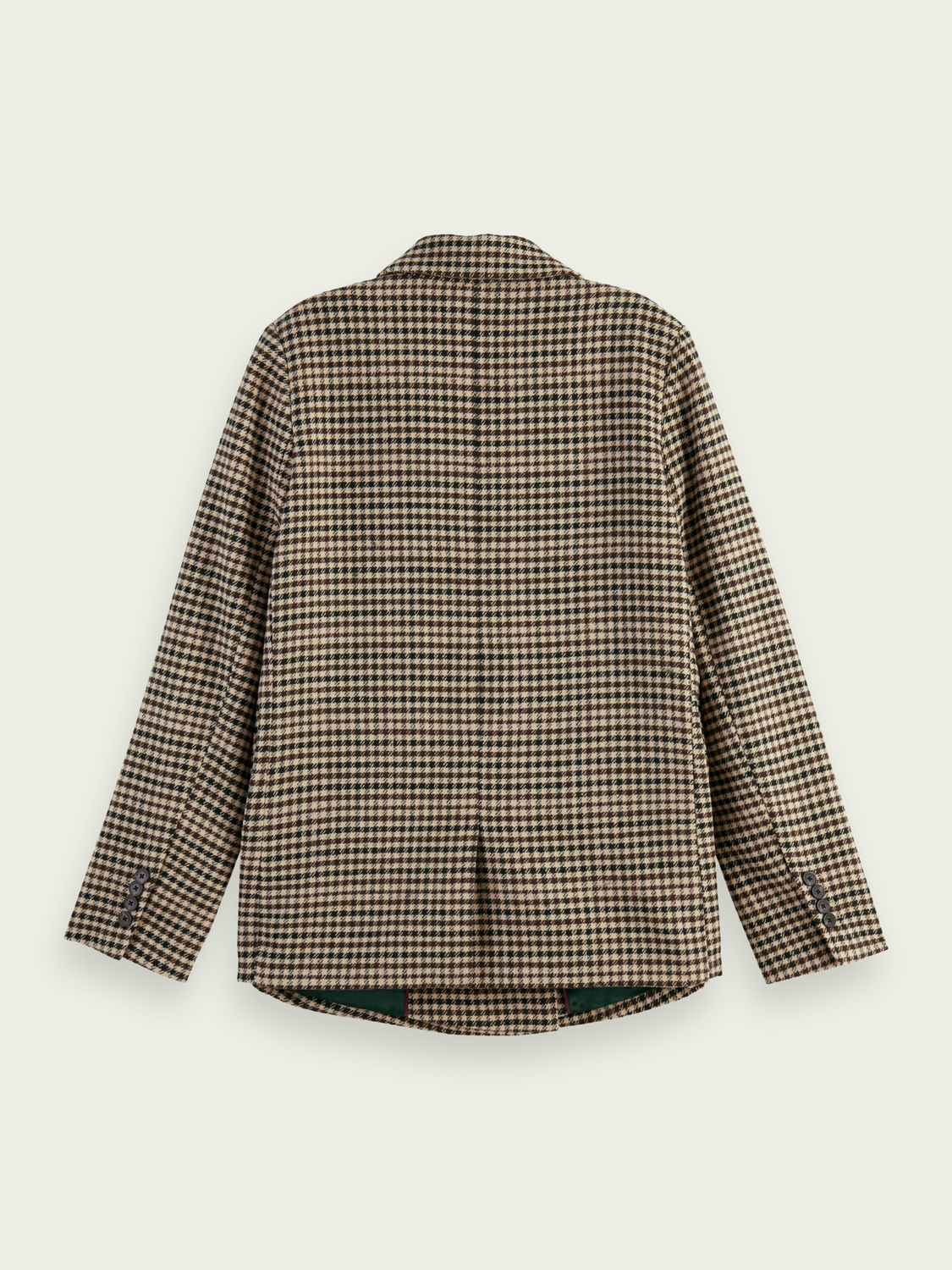 Maison Scotch - Checked Double-Breasted Blazer - Winter Frost